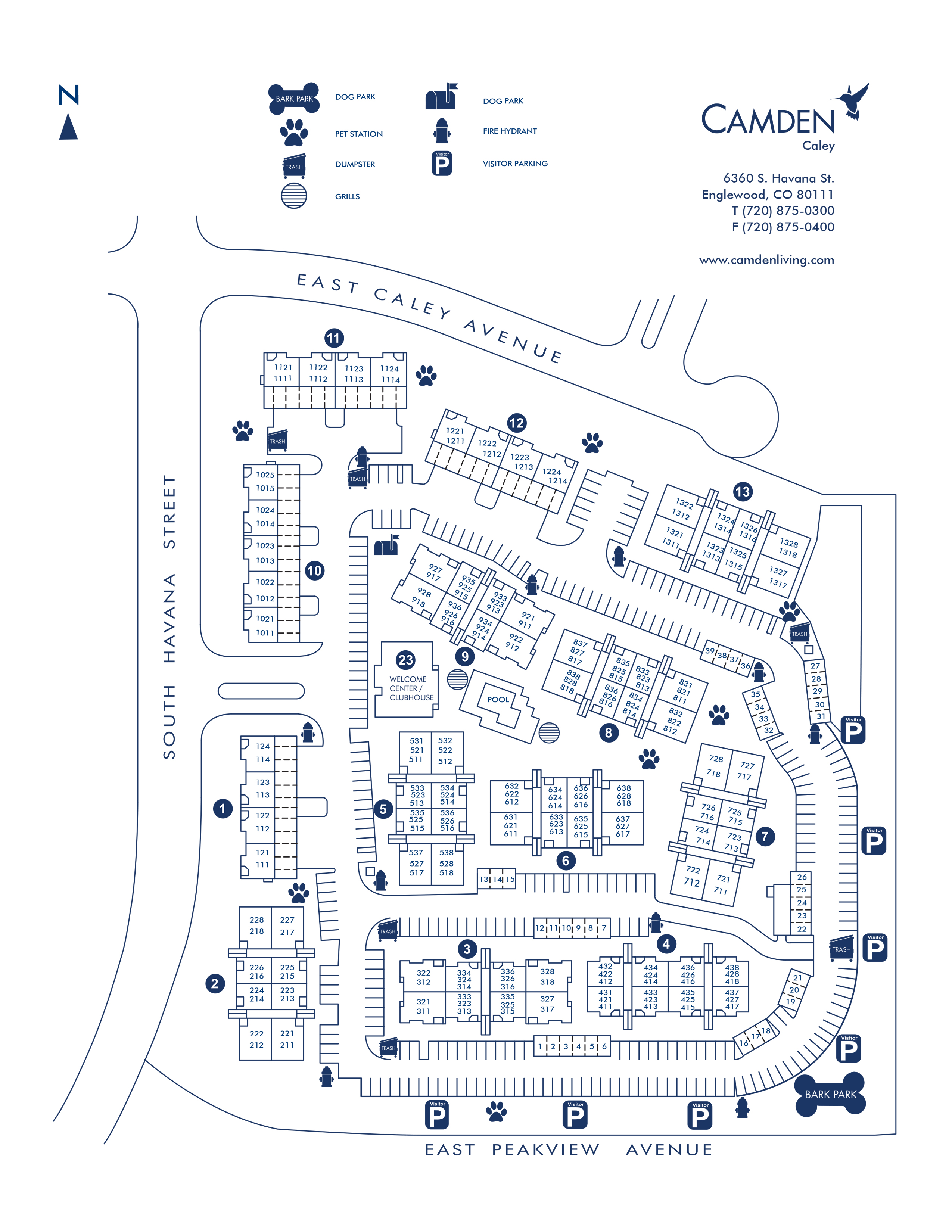 Apartments for Rent in Englewood, CO Camden Caley