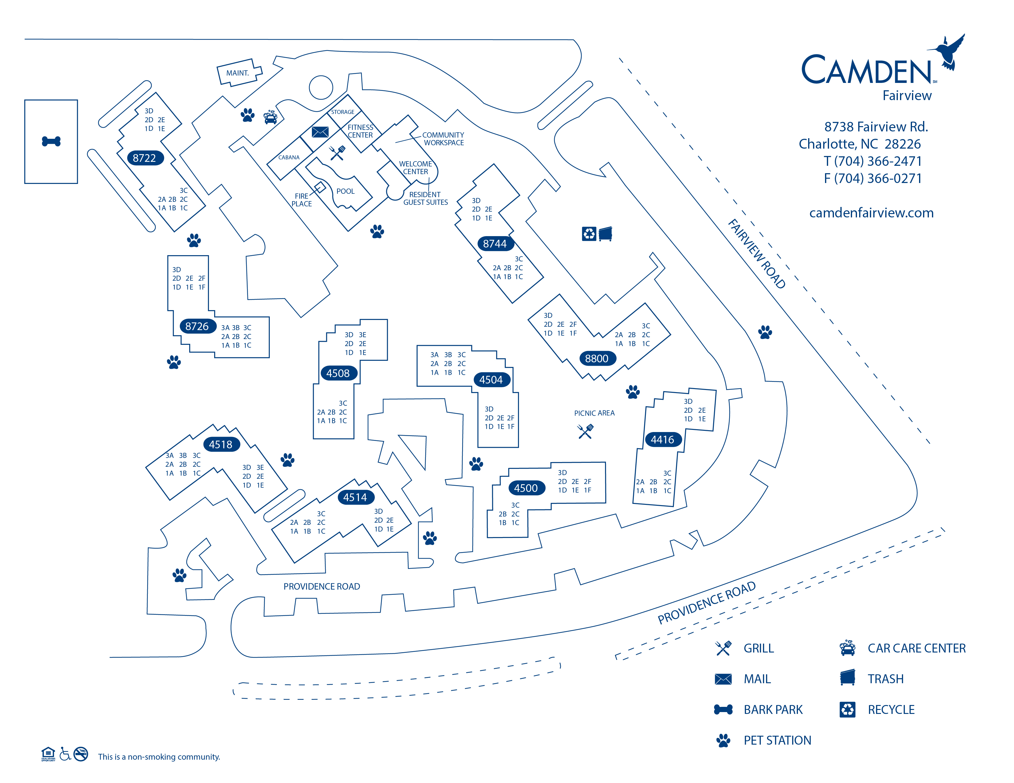 Apartments for Rent in Charlotte, NC Camden Fairview