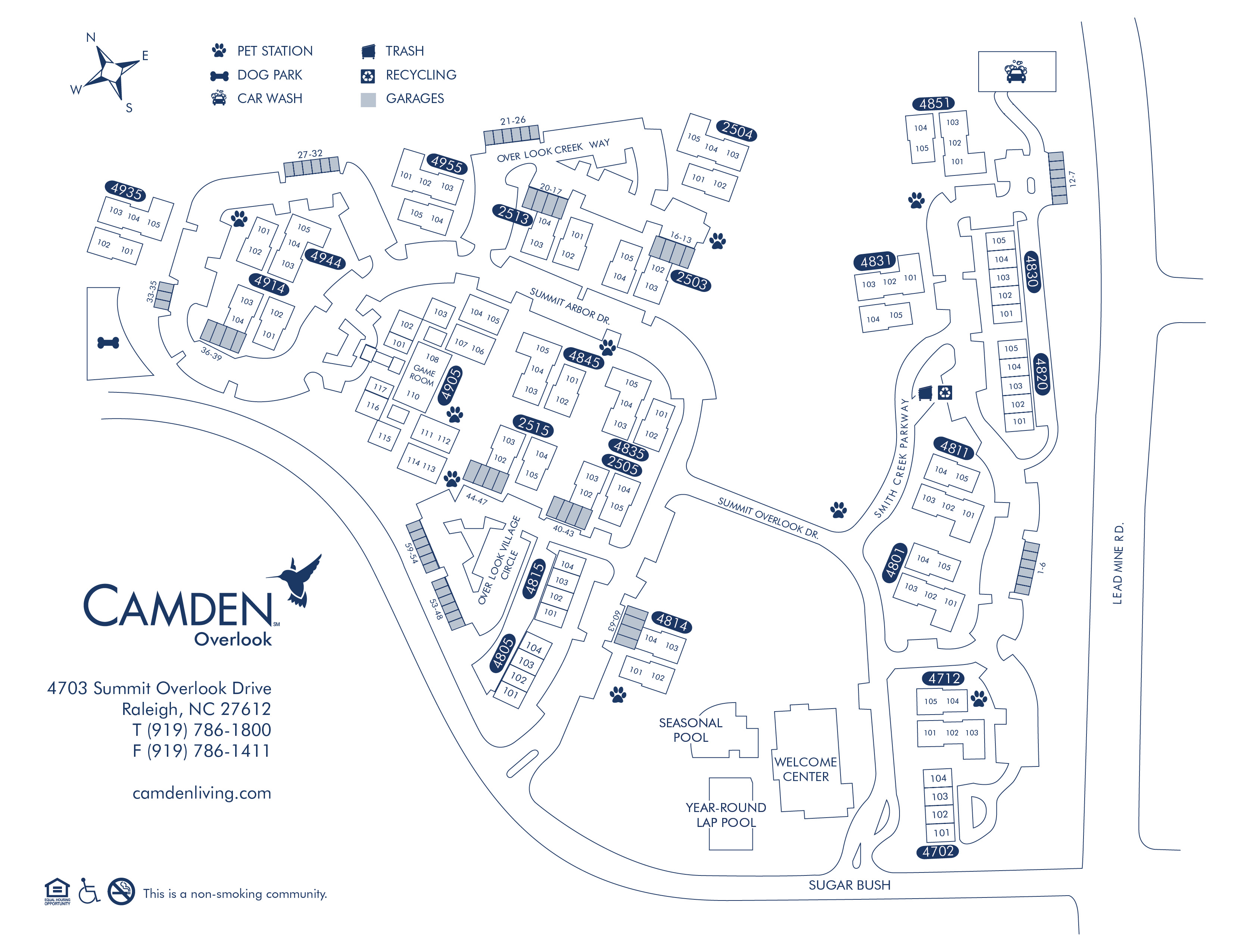 Apartments for Rent in Raleigh, NC Camden Overlook