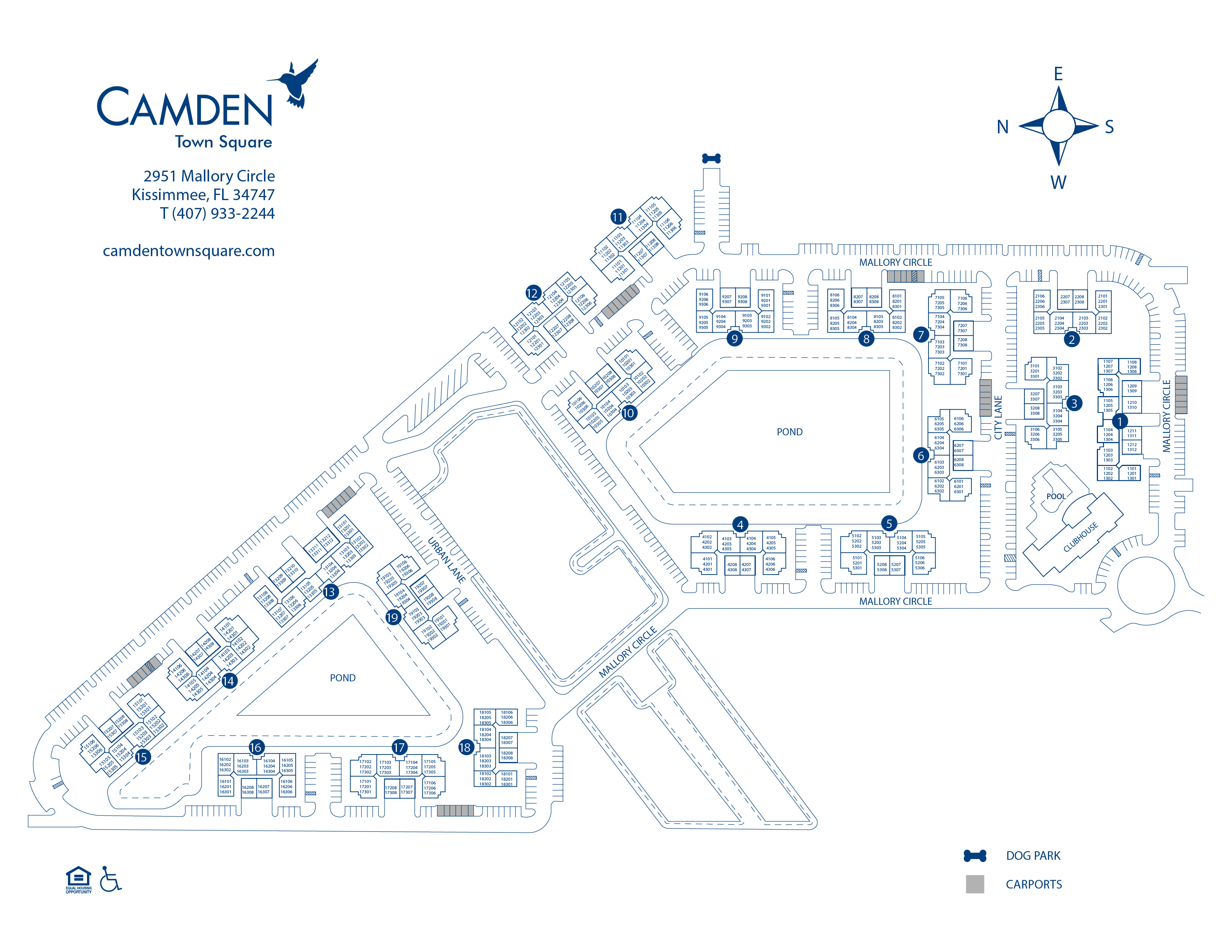 Apartments for Rent in Kissimmee, FL Camden Town Square