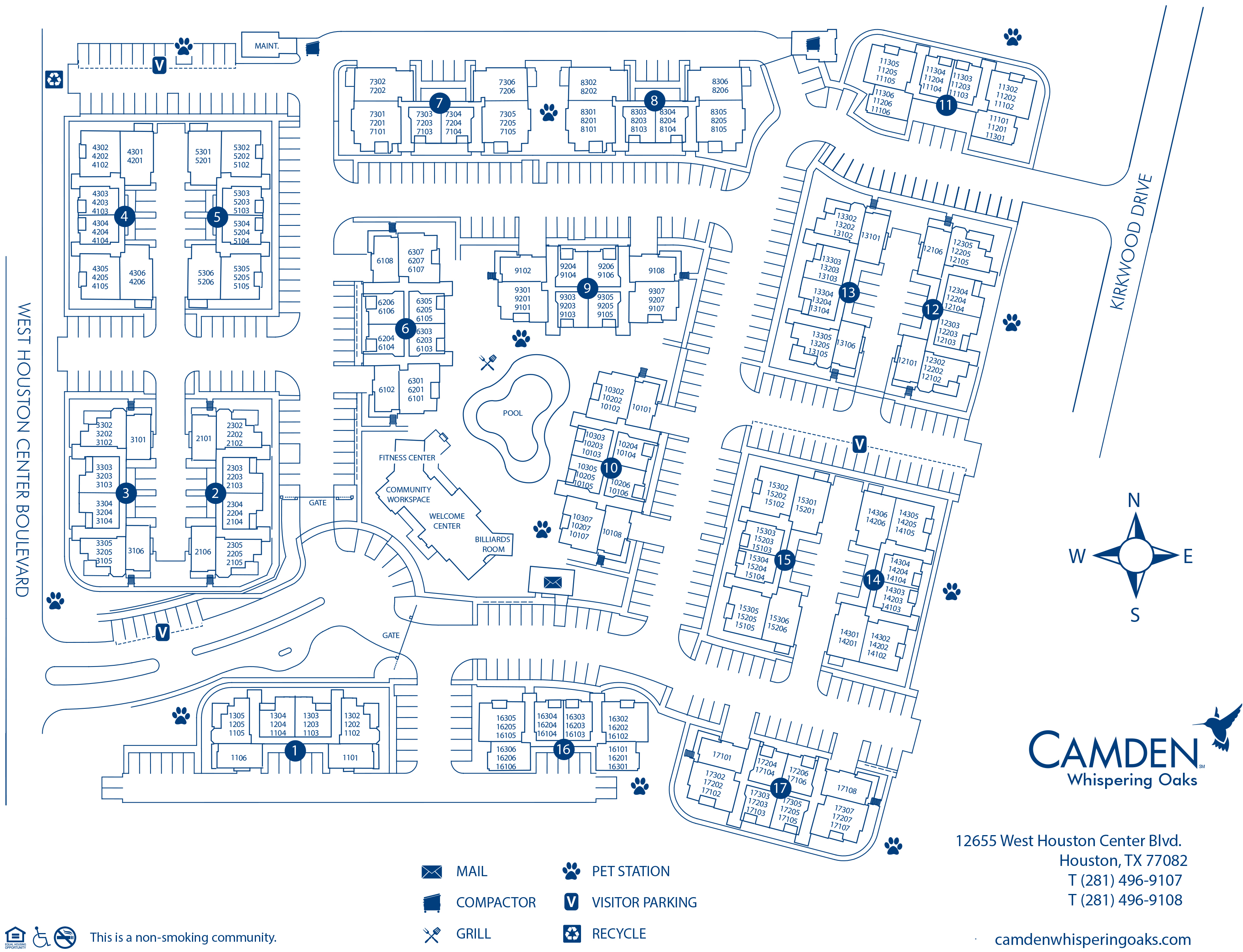 Apartments for Rent in Houston, TX Camden Whispering Oaks