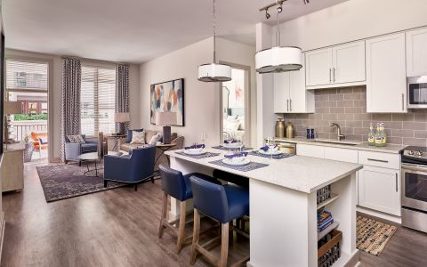 Kitchen at Camden Carolinian in Raleigh, North Carolina