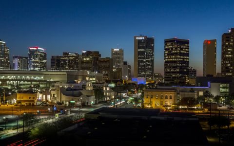 Camden Copper Square apartments in Downtown Phoenix, Arizona