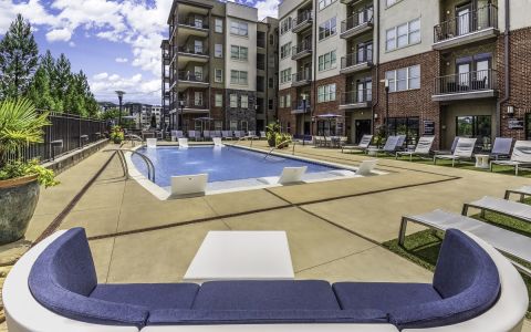 Pool at Camden Fourth Ward in Atlanta, Georgia