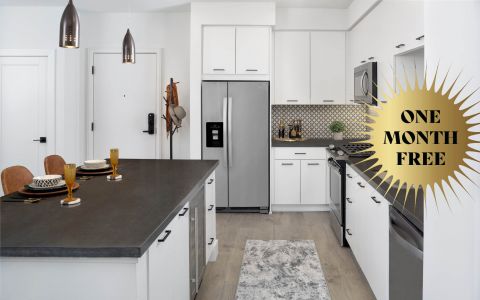 Camden Hillcrest Apartments Kitchen in San Diego, California