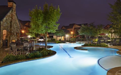 Swimming Pool at Camden Riverwalk Apartments in Grapevine, Texas