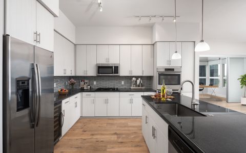 Penthouse Kitchen at Camden Old Town Scottsdale Apartments in Scottsdale Arizona