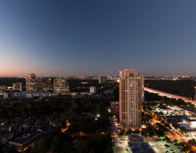 Camden Post Oak Apartments views of Houston, TX
