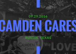 Camden employees having fun! who cares camden cares austin edition apartments