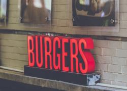 Burgers in Atlanta Burgers Sign