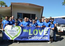 Camden Cares: Giving Back to a Veteran in Need Camden Cares: Giving Back to a Veteran in Need
