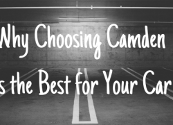 Why Choosing Camden is the Best for Your Car Black and White Garage with Blog Title