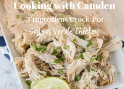 3 Ingredient Salsa Verde Chicken 3 Ingredient Salsa Verde Chicken