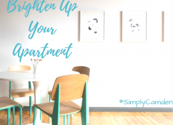 Read more to find out ways to brighten your apartment! brighten up my apartment