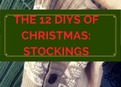 DIY Sweater Christmas Stocking DIY Christmas Stockings