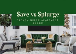 Save vs Splurge: Trendy Green Decor Ideas Save vs Splurge: Trendy Green Decor Ideas