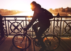 Staying Active-Sunset Bike Ride Staying Active