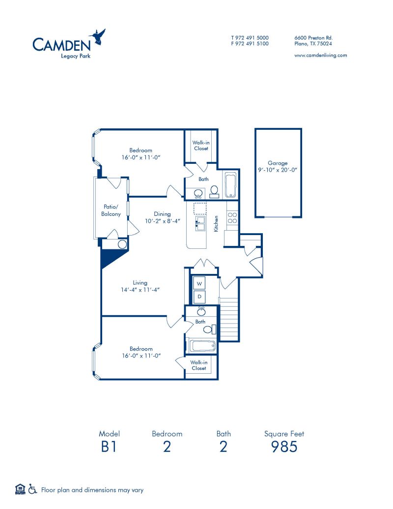 1, 2 & 3 Bedroom Apartments in Plano, TX Camden Legacy Park