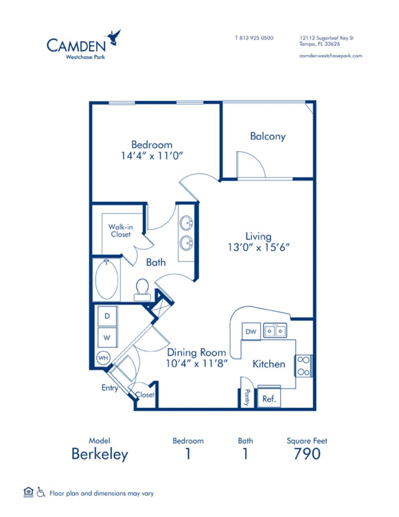 1, 2 & 3 Bedroom Apartments in Tampa, FL - Camden Westchase Park