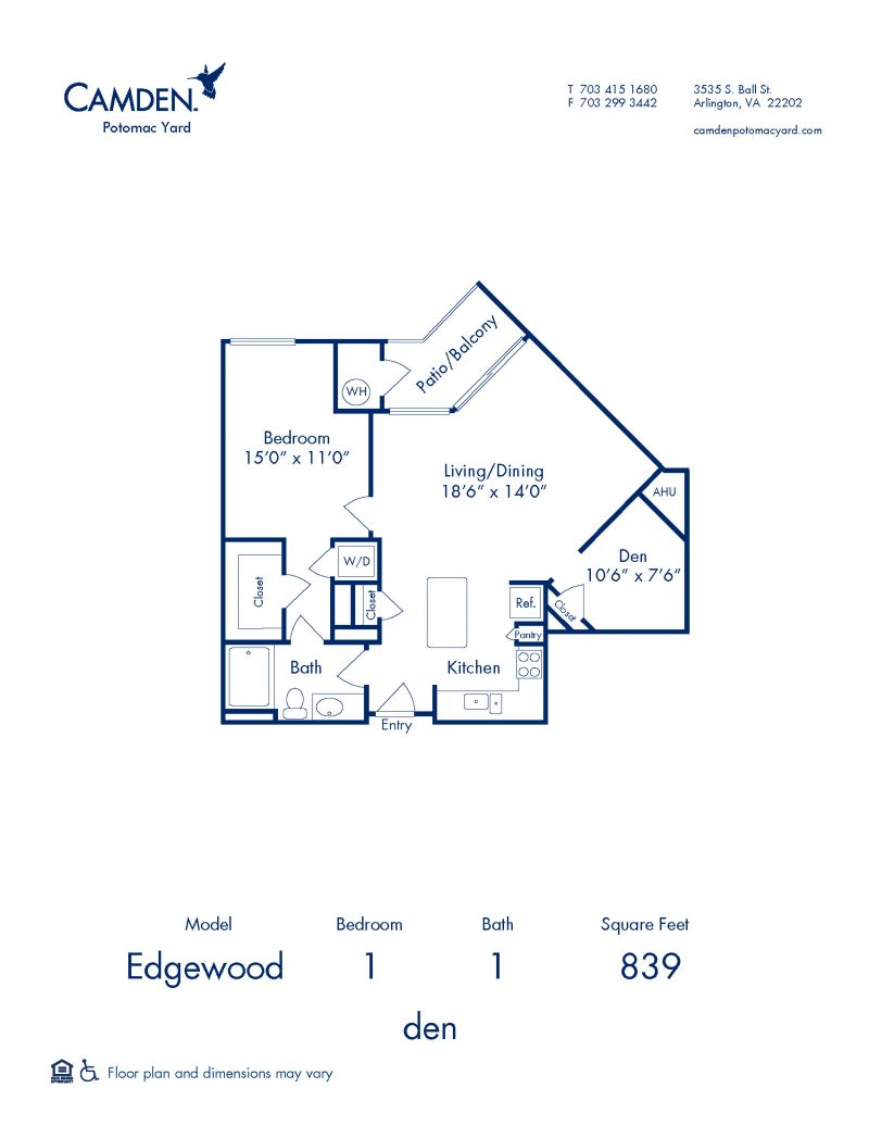 Studio, 1 & 2 Bedroom Apartments in Arlington, VA Camden