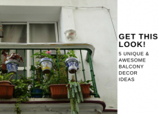 Get This Look! 5 Awesome & Unique Balcony Decor Ideas Get This Look! 5 Awesome & Unique Balcony Decor Ideas