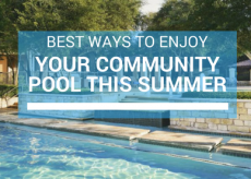 Camden Stoneleigh spa-style pool in Austin, TX apartments, Austin apartment, apartment pool, pool party, pool etiquette
