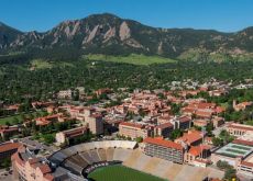 University of Colorado Boulder, university with mountains in background