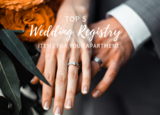 Top 5 Wedding Registry Items for your apartment Wedding registry items