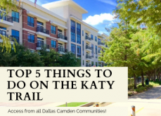 Top 5 Things To Do on the Katy Trail Top 5 Things To Do on the Katy Trail in Dallas