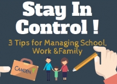 Stay In Control! 3 Tips for Managing School, Work, and Family Stay In Control! 3 Tips for Managing School, Work, and Family