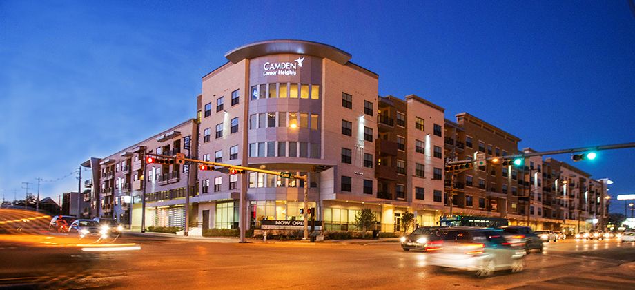Exterior at Camden Lamar Heights in Austin, TX