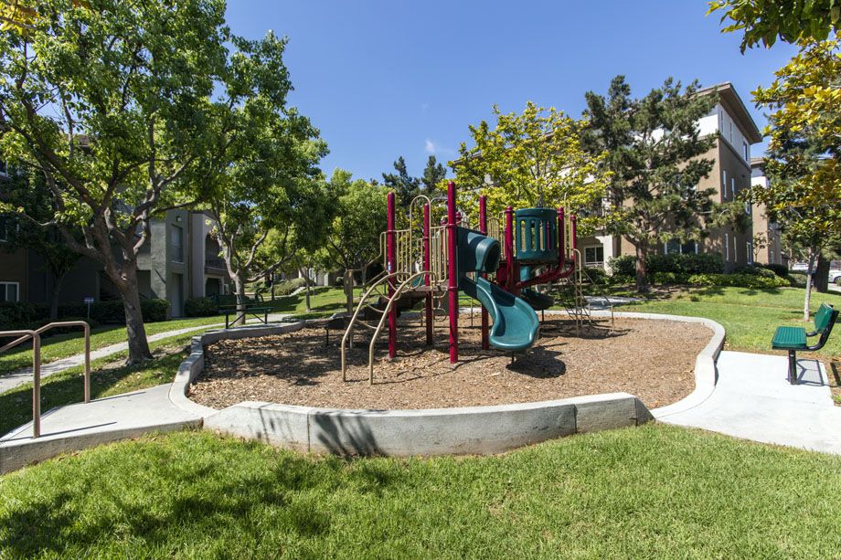 Onsite playground at Camden Sierra at Otay Ranch apartments in Chula Vista, CA