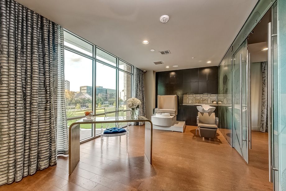 Onsite Spa at Camden Highland Village townhomes in Houston, TX