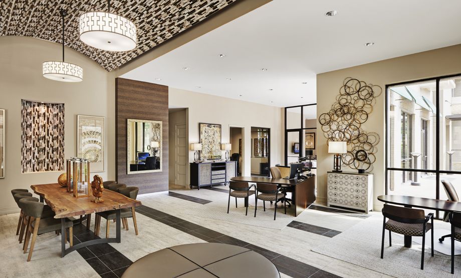 Leasing office at Camden Belmont apartments in Dallas, TX
