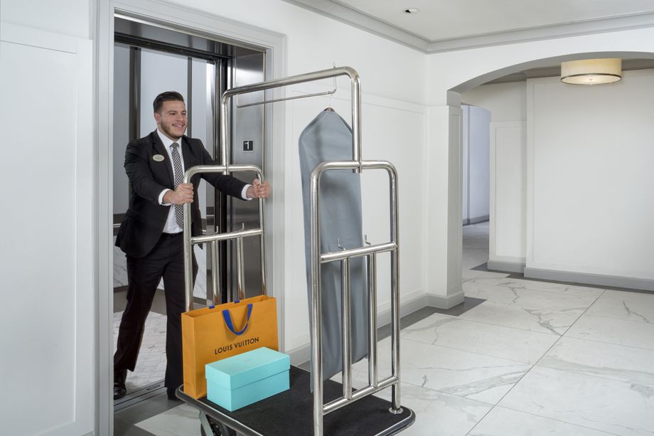 Bellman Services at Camden Post Oak High Rise Luxury Apartments in Houston Galleria, Texas