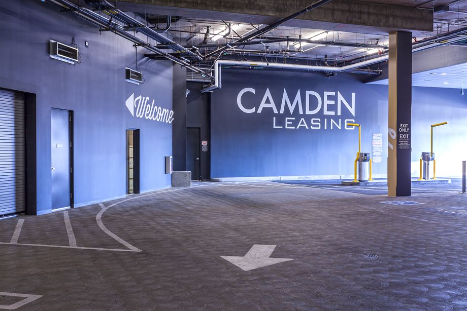 Parking for Residents, Guests, and Retail Customers at Camden Glendale apartments in Glendale, CA
