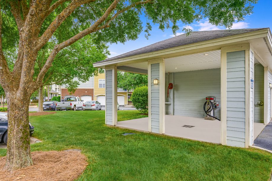 Car care center at Camden Governors Village Apartments in Chapel Hill, NC
