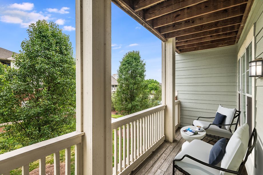 Balcony at Camden Governors Village Apartments in Chapel Hill, NC
