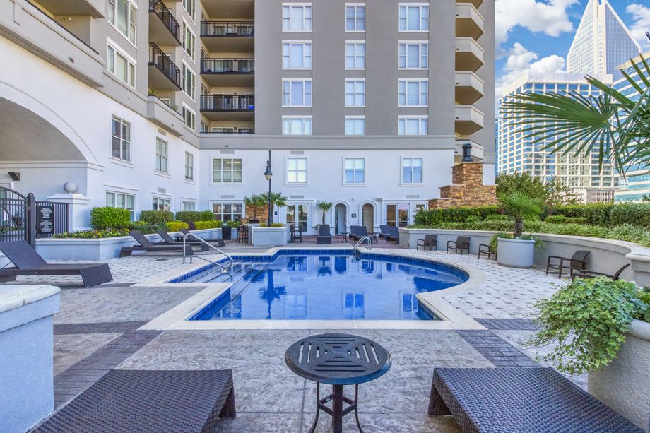 Swimming Pool at Camden Grandview Townhomes in Charlotte, NC