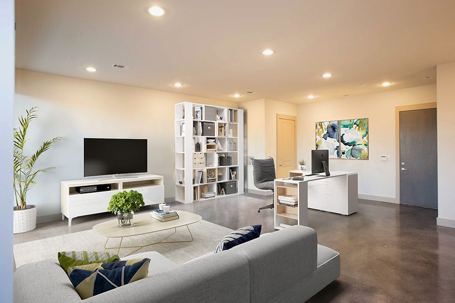 Live/work space at Camden Lamar Heights in Austin, TX