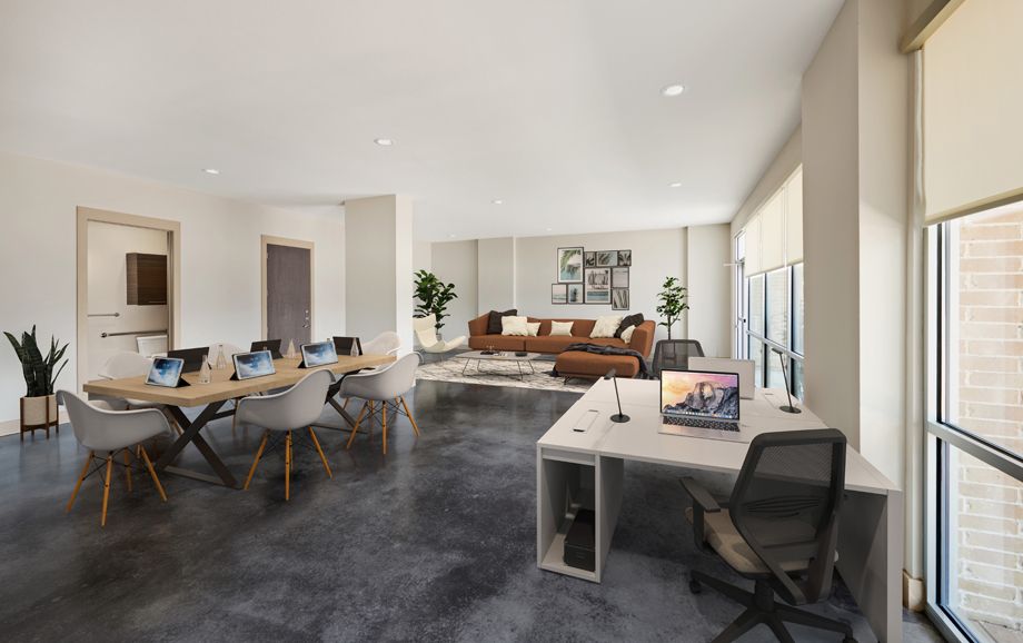 Live/work space at Camden Lamar Heights in Austin, TX