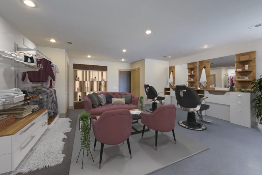 Salon Boutique Live/Work Space at Camden Lamar Heights in Austin, TX