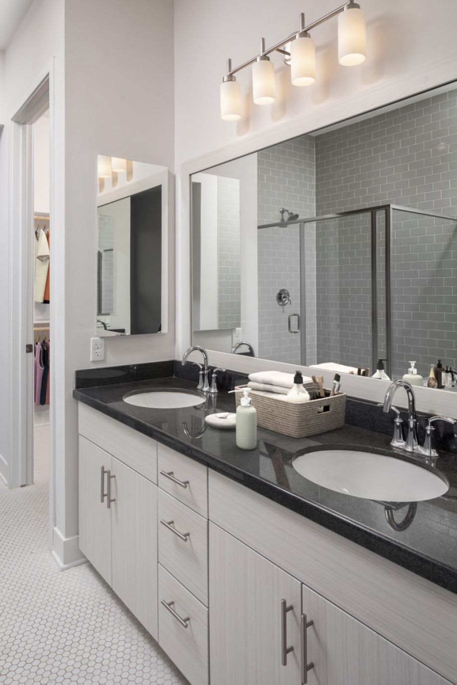 Penthouse Double Vanity Sink at Camden Old Town Scottsdale Apartments in Scottsdale, Arizona