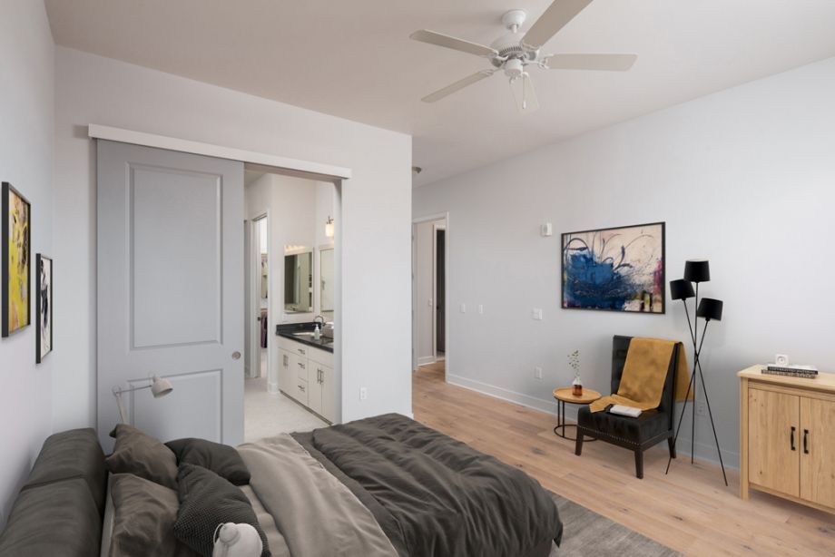 Penthouse Bedroom two at Camden Old Town Scottsdale Apartments in Scottsdale, Arizona