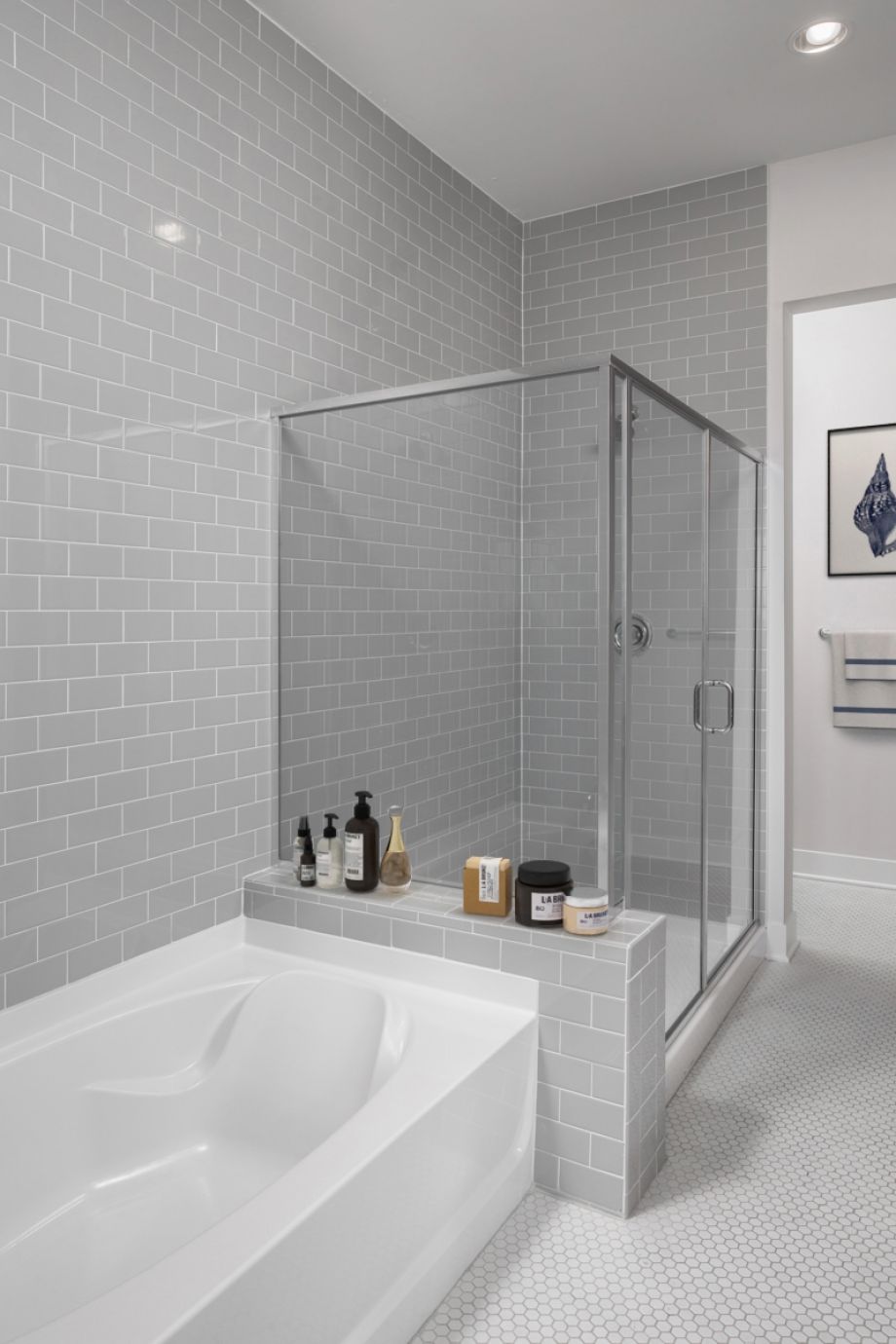 Garden Tub and Separate Stand-Alone Shower at Camden Old Town Scottsdale in Scottsdale, Arizona