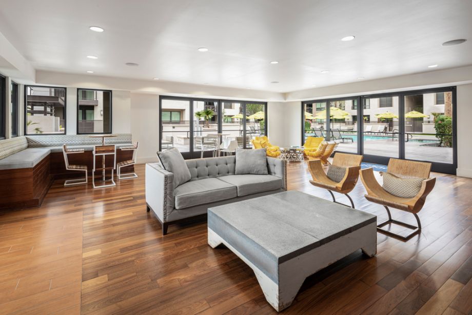 Community Workspace at Camden Old Town Scottsdale Apartments in Scottsdale, Arizona