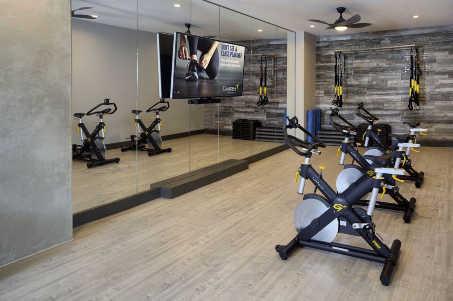 Camden RiNo apartments in Denver, Colorado live work spin studio
