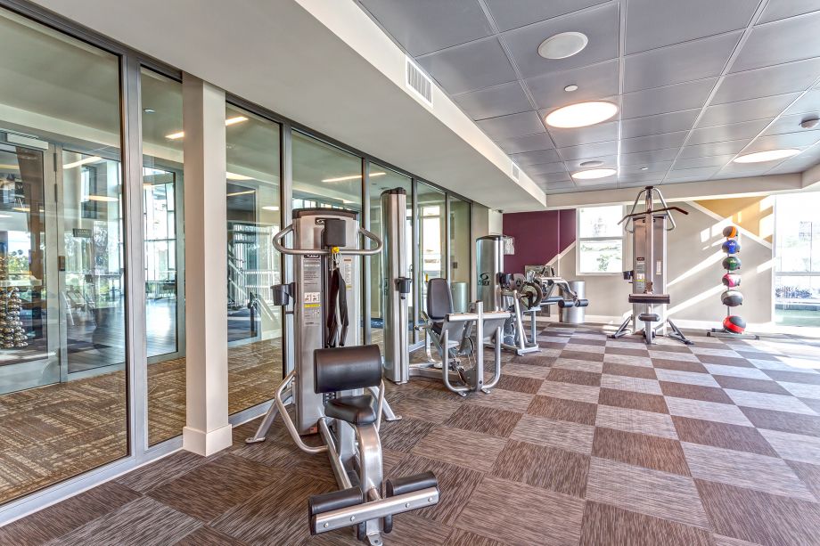 24-Hour Fitness Center at Camden Glendale apartments in Glendale, CA