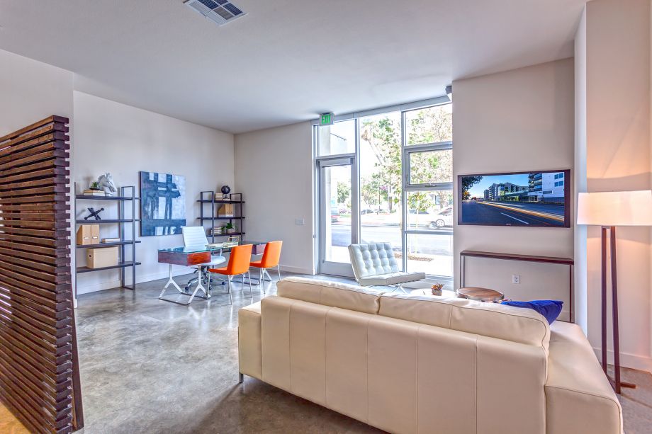 Live/Work Front Area at Camden Glendale apartments in Glendale, CA