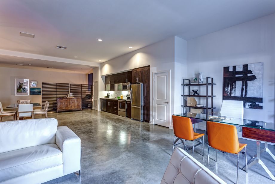 Live/Work Area without Divider at Camden Glendale apartments in Glendale, CA